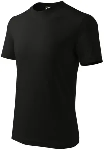 Klassisches T-Shirt für Kinder, schwarz, 110cm / 4Jahre
