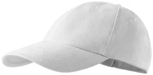 Malfini 6P Kinder-Baseballcap, weiß, 380g/m2