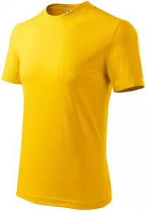Klassisches T-Shirt, gelb, S