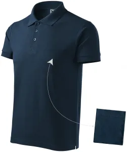 Elegantes Poloshirt für Herren, dunkelblau, M