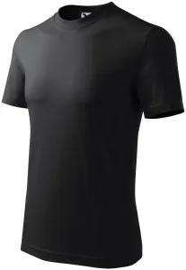 Schweres T-Shirt, Ebenholz Grau, XL