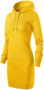 Sweatshirt-Kleid für Damen, gelb, S