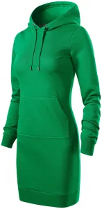 Sweatshirt-Kleid für Damen, Grasgrün, M