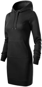 Sweatshirt-Kleid für Damen, schwarz, 2XL
