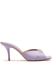 MALONE SOULIERS - Patricia 70 Satin Heel Mules #1531052