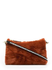 MANU ATELIER - Mini Prism Faux Fur Shoulder Bag #1000739
