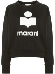 MARANT ETOILE - Mobyli Logo Cotton Sweatshirt