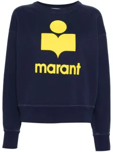 MARANT ETOILE - Mobyli Logo Cotton Sweatshirt