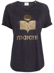 MARANT ETOILE - Logo Linen T-shirt #1511172