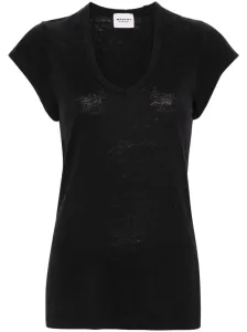 MARANT ETOILE - Zankou Linen T-shirt #1545086