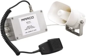 Marco EMH-MS Electronic whistle + mike + siren 12V