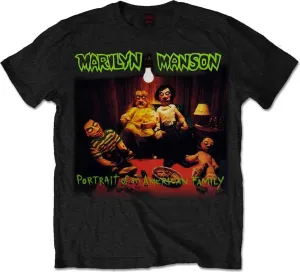 Marilyn Manson T-Shirt Mens American Family Black M