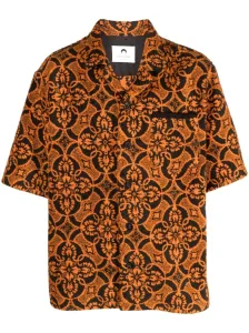 MARINE SERRE - Printed Cotton Shirt #1152950