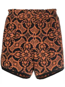 MARINE SERRE - Printed Running Shorts #235323