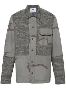 MARINE SERRE - Camouflage Print Overshirt
