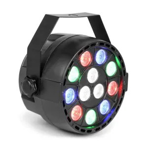 MAX Party PAR-Scheinwerfer 12x1W RGBW-LED 15 W DMX/Standalone/Sound 7 Kanäle