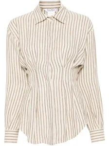 MAX MARA - Striped Linen Shirt
