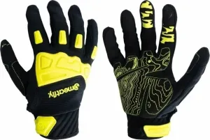 Meatfly Irvin Bike Gloves Black/Safety Yellow 2XL Cyclo Handschuhe
