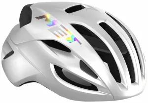 MET Rivale MIPS White Holographic/Glossy L (58-61 cm) Fahrradhelm