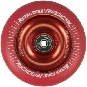 Metal Core Radical Scooter Rollen Red/Red Fluorescent