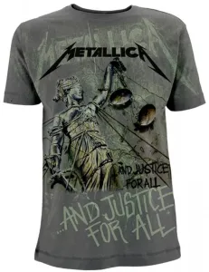 Metallica T-Shirt And Justice For All Herren Grey L