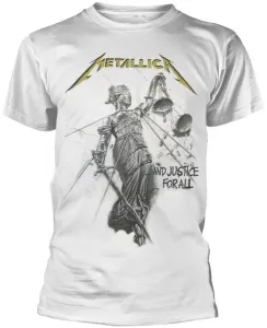 Metallica T-Shirt And Justice For All Herren White M