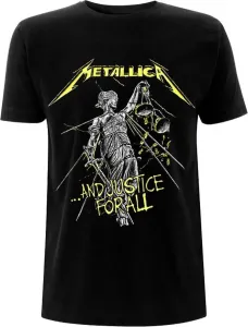 Metallica T-Shirt And Justice For All Tracks Black L