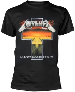 Metallica T-Shirt Master Of Puppets Cross Herren Black M