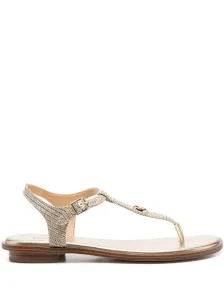 MICHAEL MICHAEL KORS - Mallory Glittered Thong Sandals #1547197