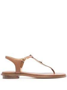 MICHAEL MICHAEL KORS - Mallory Leather Thong Sandals #1547170
