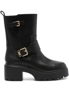 MICHAEL MICHAEL KORS - Perry Leather Ankle Boots #1390267