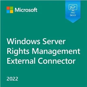 Microsoft Windows Server 2022 Rights Management External Connector, EDU (elektronische Lizenz)