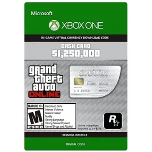 Grand Theft Auto V (GTA 5): Great White Shark Card - Xbox One DIGITAL