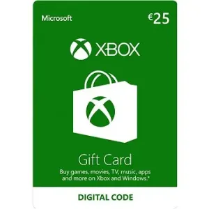 Xbox Live Geschenkkarte im Wert von 25 EUR
