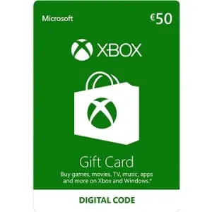Xbox Live Geschenkkarte im Wert von 50 Eur