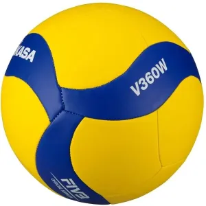 Mikasa V360W Volleyball, gelb, größe