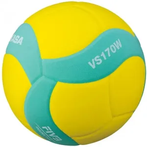 Mikasa VS170W Kinder Volleyball, gelb, größe #719597
