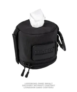 Mil-Tec Molle- Taschentuch-Behälter, schwarz