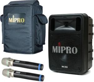 MiPro MA-505 Vocal Dual Set Batteriebetriebenes PA-System