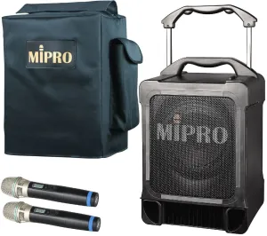 MiPro MA-707 Vocal Dual Set Batteriebetriebenes PA-System