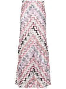 MISSONI - Zigzag Pattern Long Skirt #1530857