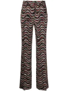 MISSONI - Waves Pattern High Waist Trousers #1338916