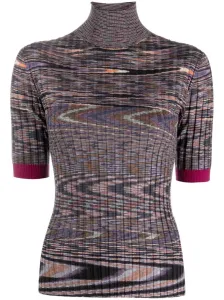MISSONI - Space-dyed Cashmere And Silk Blend Turtleneck Sweater