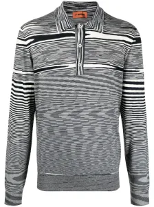 MISSONI - Space Dyed Wool Polo Shirt #1312170