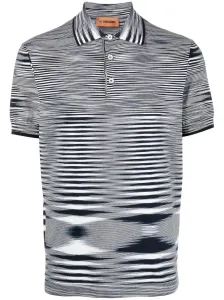 MISSONI - Tie-dye Print Cotton Polo Shirt #1509079