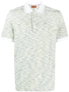 MISSONI - Tie-dye Print Cotton Polo Shirt #1509083