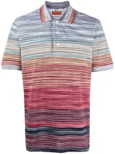 MISSONI - Tie-dye Print Cotton Polo Shirt #1509093
