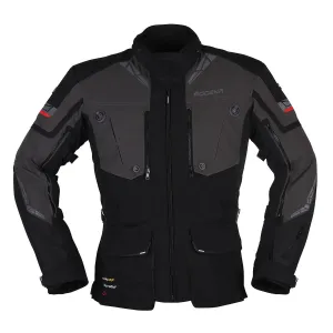 Modeka Panamericana II Schwarz Dark Grau Jacke Größe 5XL