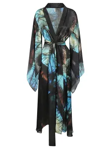 MONA SWIMS - Silk Long Kimono #1265662