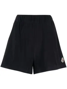 MONCLER - Logo Cotton Shorts #1194307